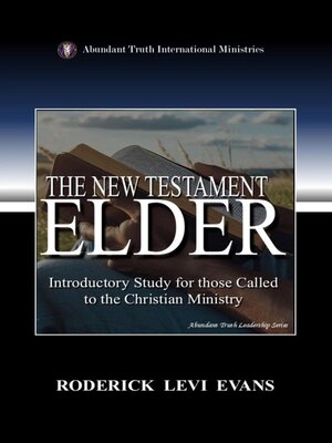 cover image of The New Testament Elder
